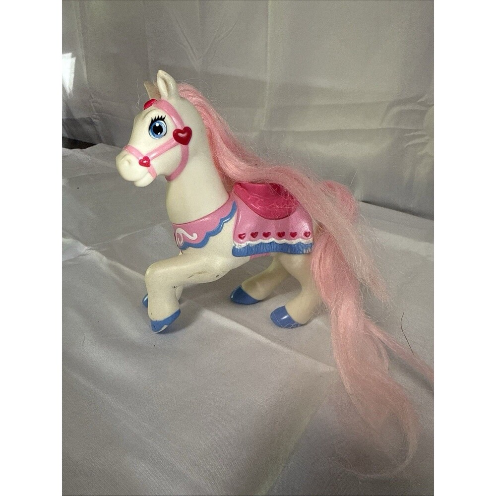 My First Disney Princess Pony 2002 Mattel Cinderella Charmer white pink hair Vtg